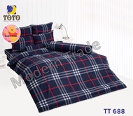 TOTO แท้  ผ้านวม + ผ้าปู ที่นอน รัดมุม ยางรอบ สูง10 นิ้ว 6ฟุต 5ฟุต 3.5ฟุต tt TT 676 686 687 688 689 