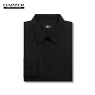 DAPPER เสื้อเชิ้ตแขนยาว Smart Regular-Fit Shirt สีดำ