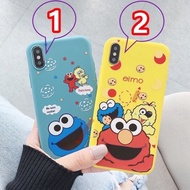 Sesame Street Huawei Case Casing Cover P20 P30 Pro Lite Honor 10 8X 9 8 V20 V10 Mate 20 Pro Nova 4e 3e 4 3 3i 2S芝麻街华为手机壳