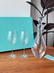 Tiffany & Co. 水晶醒酒器及酒杯套裝