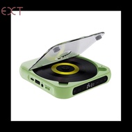 【hzhaiyaa2.sg】Portable CD Player Bluetooth Speaker, LED Screen, Stereo Player, Wall Mountable CD Music Player with FM Radio -Green
