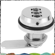 Alloy Code Combination Cam lock Keyless Post Mail Box Cabinet RV 3 Dial