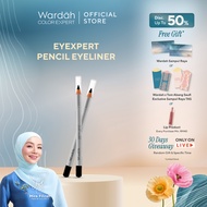 Wardah EyeXpert Pencil Eyeliner - Waterproof, Intense Black Color, Smooth Texture, Easy-to-Use Appli