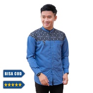 PROMO FREE ONGKIR | Baju koko pria batik dewasa lengan panjang terbaru 2022 / koko model terbaru 2022 bahan adem / baju koko pria dewasa model terbaru / koko pria dewasa terbaru 2022 tangan panjang