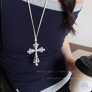 Gothic Cross Design Stylish Necklace