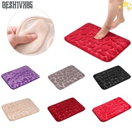 GESH1VX65 40*60cm Bathroom Carpet Feet Pad Floor Bathtub Living Room Doormat