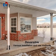 เสารั้วไม้แบบปรับได้ TYU แท่นค้ำสามขาเสริมความแข็งแกร่งเสาค้ำสำหรับราวตู้จดหมาย Pergola