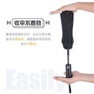 Payung Lipat Tiga Lipat Automatik Perniagaan Payung Matahari dan Hujan Hadiah Payung Pengiklanan Pay