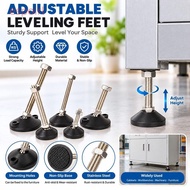 ESPOIR 1Pcs Adjustable Leveling Feet, M8 M10 M12 304 Stainless Steel Screw Leveling Foot Cup, Durabl