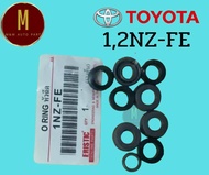 ชุดโอริงหัวฉีด TOYOTA 1NZ-FE 2NZ-FE VIOS YARIS 12ชิ้น/ชุด ยี่ห้อ eriatic