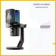 maono DM40live ไมโครโฟนไร้สาย DM40live Maono ที่มี15สไตล์การจับคู่ไร้สาย2.4กรัมแบตเตอรี่อายุการใช้งา