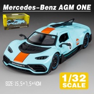 LEO 1:32 Mercedes-Benz AMG ONE Diecast โมเดล รถอัลลอยด์รถยนต์ของเล่นคอลเลกชันของขวัญสําหรับเด็กชายสา