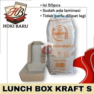 PAPER LUNCH BOX KRAFT SML FORMING / LUNCH BOX KRAFT S / LUNCH BOX KRAFT M / LUNCH BOX KRAFT L FOOD B
