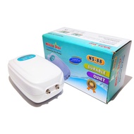 Nikita Star Ns88 Ns 88 Aerator 2 Holes Aquarium Air Bubble Pump