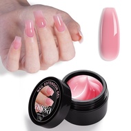 Aillsa 15g Nail Extension Gel Pink Builder Extend Nail Enhancement UV Gel for Beginner & Professiona