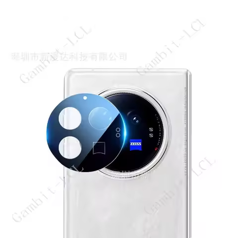 2PCS 3D Black Camera Lens Film For Vivo X Fold3 8.03" VivoXFold3 Fold3Pro Fold 3 Pro Original Temper