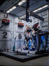 代工場景📣🔥萬代mgex強襲自由突擊自由+場景