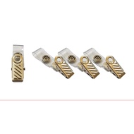 U ID Card Clip / Name Tag / ID Card Clip / Crocodile Clip / Iron ID Card Rope Clip / Iron Crocodile 