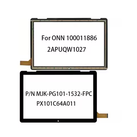 New 10.1 Inch for ONN 100011886 2APUQW1027 Tablet Capacitive Touch Screen Sensor Digitizer MJK-PG101