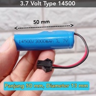BATERAI CAS 5000MAH 3.7V 14500 MURAH