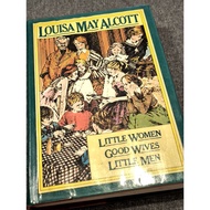 Little Women Good Wives Little Men Book By Louisa May Alcott Vintage Published Year 1978
