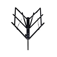 Foldable Black Music Stand Note Stand Comes with Carrying Bag