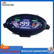 2023 New Motorcycle Speedometer For Honda Charisma WAVE125 Wave125S innovation 125 NOVA 125 DIGITAL METER Full ​LCD meter