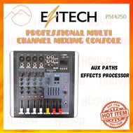 [FREE BUBBLE WRAP] EZITECH Professional Multi Channel Mixing Console PM4250