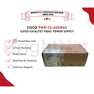 [READY STOCK] Cisco C9200L Power Supply PWR-C5-600WAC, 600W AC Config 5 Power Supply