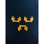 Lego Parts - 11437 - Pearl Gold, Ninja Horn Elaborate Helmet