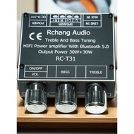 High Bass Amplifier HIFI High Fidelity Dual Channel Stereo 30WX2 Bluetooth Digital Power Amplifier t