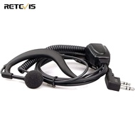 Retevis Walkie Talkies Earpiece with Mic G Shape Earhook Headset for Retevis H-777 RT22 RT21 Baofeng