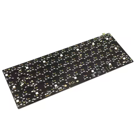 75% 84 QMK VIA ANSI ISO Hotswap PCB 75V3 Kailh Hot Socket PCB Fully Programmable For YMD75 V2 KDB75 