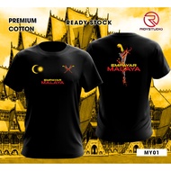 T shirt Tanah Melayu membara Unisex Tee baju