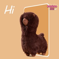 [DANBAO] Fried Wool Simulation Alpaca Baby Plush Toy Cute Alpaca Doll Soft Material Gift for Childre
