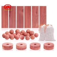 Flavor Enhancement for Clothes Storage, Cedar Wood Chips and Balls for Closets and Drawers, Home Sce