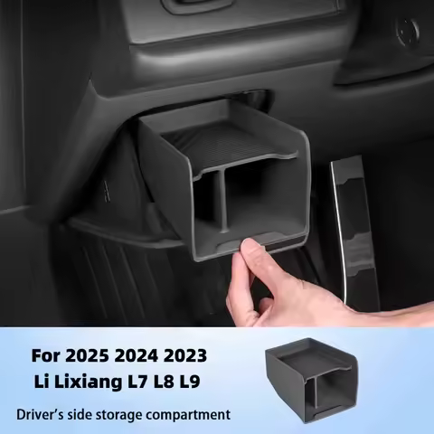 For Li Lixiang L7 L8 L9 2025 Car Storage Compartment Below The Driver's Seat Li Car Under The Driver