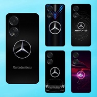 Oppo A98 5G Black Bezel Phone Case Mercedes Brand