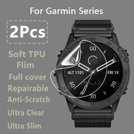 Clear Screen Protector For Garmin Descent MK2S MK1 MK2 MK2i D2 Charlie Tactix Delta PX Soft TPU Hydr