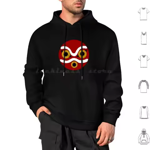 Princess Mask Hoodie Cotton Long Sleeve Studio Ghibli Ghibli Miyazaki Studio Ghibli Art Nausicaa Ghi