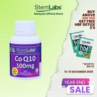 StemLabs CoQ10 100mg 100's Tenaga TTC Jakim Halal EXP 09/2028