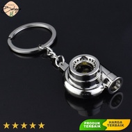 GANTUNGAN Turbo Model Car Engine Keychain