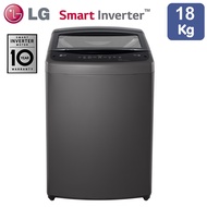LG เครื่องซักผ้าฝาบน ระบบ Smart Inverter ขนาด 18 KG. รุ่น T2518VBTB