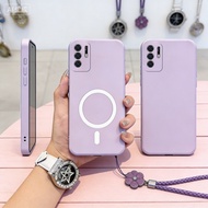 Case for OPPO Reno 6 4g oppo a16 oppo reno 6z 5g oppo reno6 z 5g phone casing Give a bracelet Softca