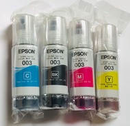 Bộ mực in 4 màu máy in Epson L1210/L3210/L1250/L3250/L1110/L3110.v.v. mã 003 nhập khẩu