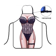 围裙感美女创意搞怪个烧烤围裙聚会婚庆节日围裙四季美家居生活馆20250211