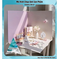 Super hot Product Photography Backdrop - Artemis.decor Size 60x60cm (Corner Clip Included)