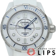 香奈兒 J12 Marine 腕錶 38mm 自動機械 J12 Marine H2560 帶盒保固 陶瓷/橡膠錶帶 男士腕錶 白色拋光 成色極佳 [二手]
