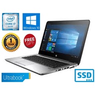 HP EliteBook 840 G3 i7 6th Gen 8 GB RAM 256 GB SSD 14 Inch FHD Touch Screen with Backlit Keyboard
