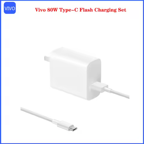 Official Original Quality Vivo 80W Type-C Flash Charging Set 8A data cable For vivo s17 s17t s17 pro
